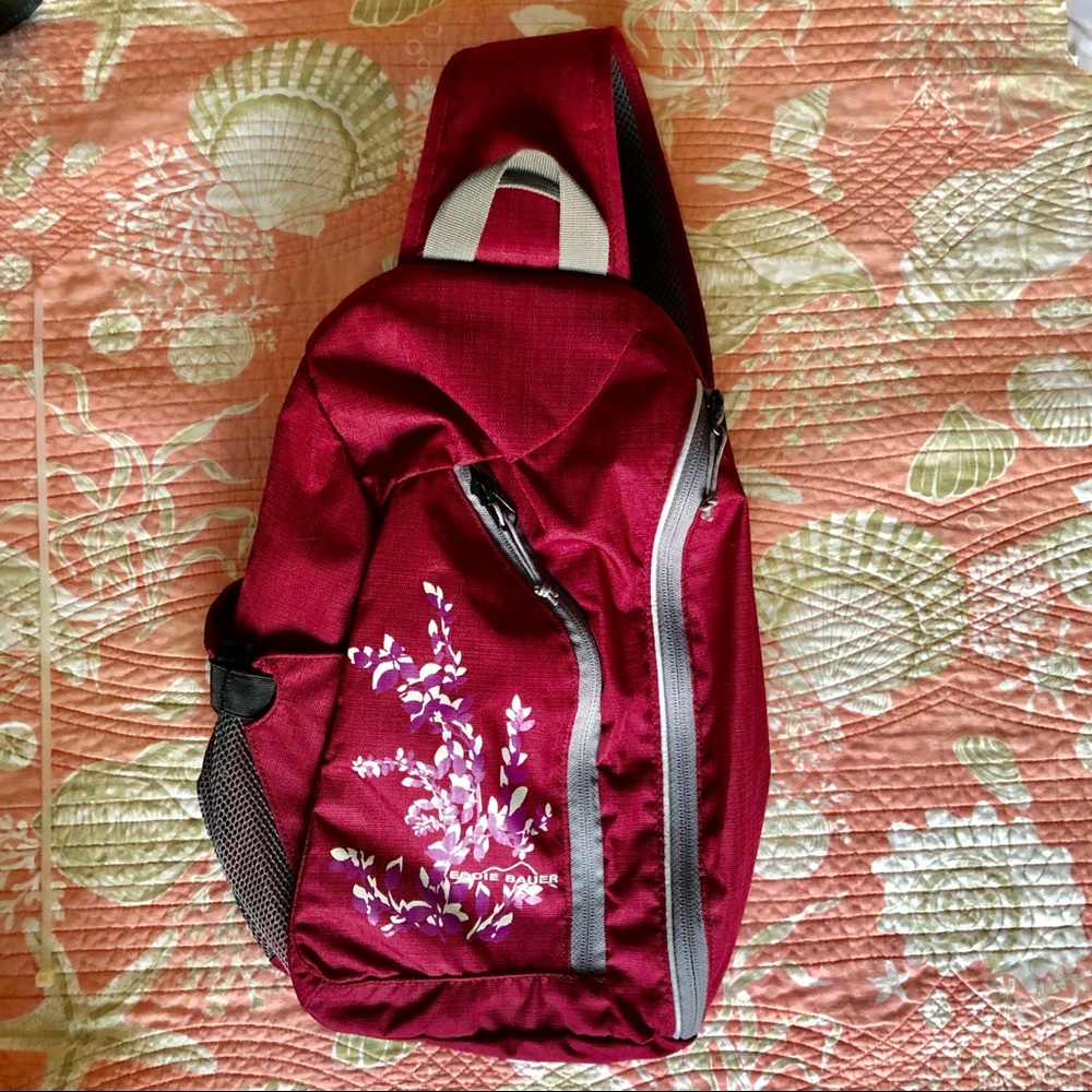 NEW Eddie Bauer Sling Convertible Backpack